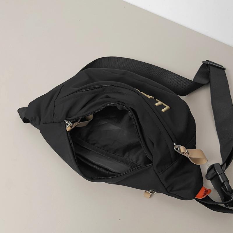 Модная поясная сумка унисекс – Большая вместимость, Легкая, Повседневная спортивная сумка через плечо/кроссбоди