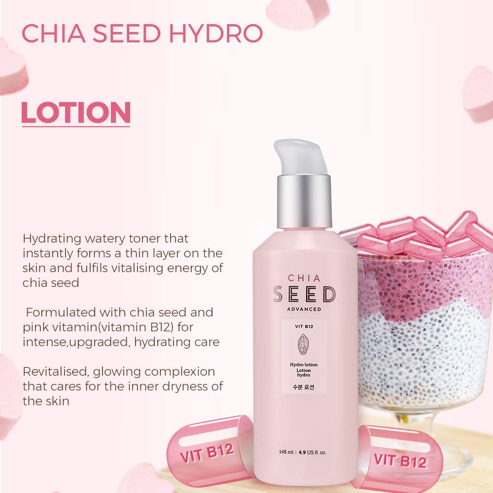 The Face Shop Chia Seed Advanced Hydro Lotion 145ml