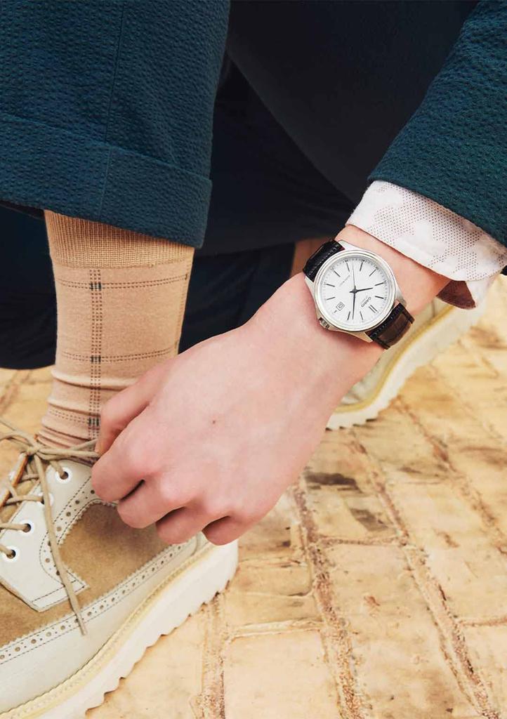 Casio Коллекция часов MTP -1175E-7BJH / -1175E-9AJH / -1183E-7AJH / -1183Q-7AJH / -1402L-7BJH Мужские Коричневые / Черные