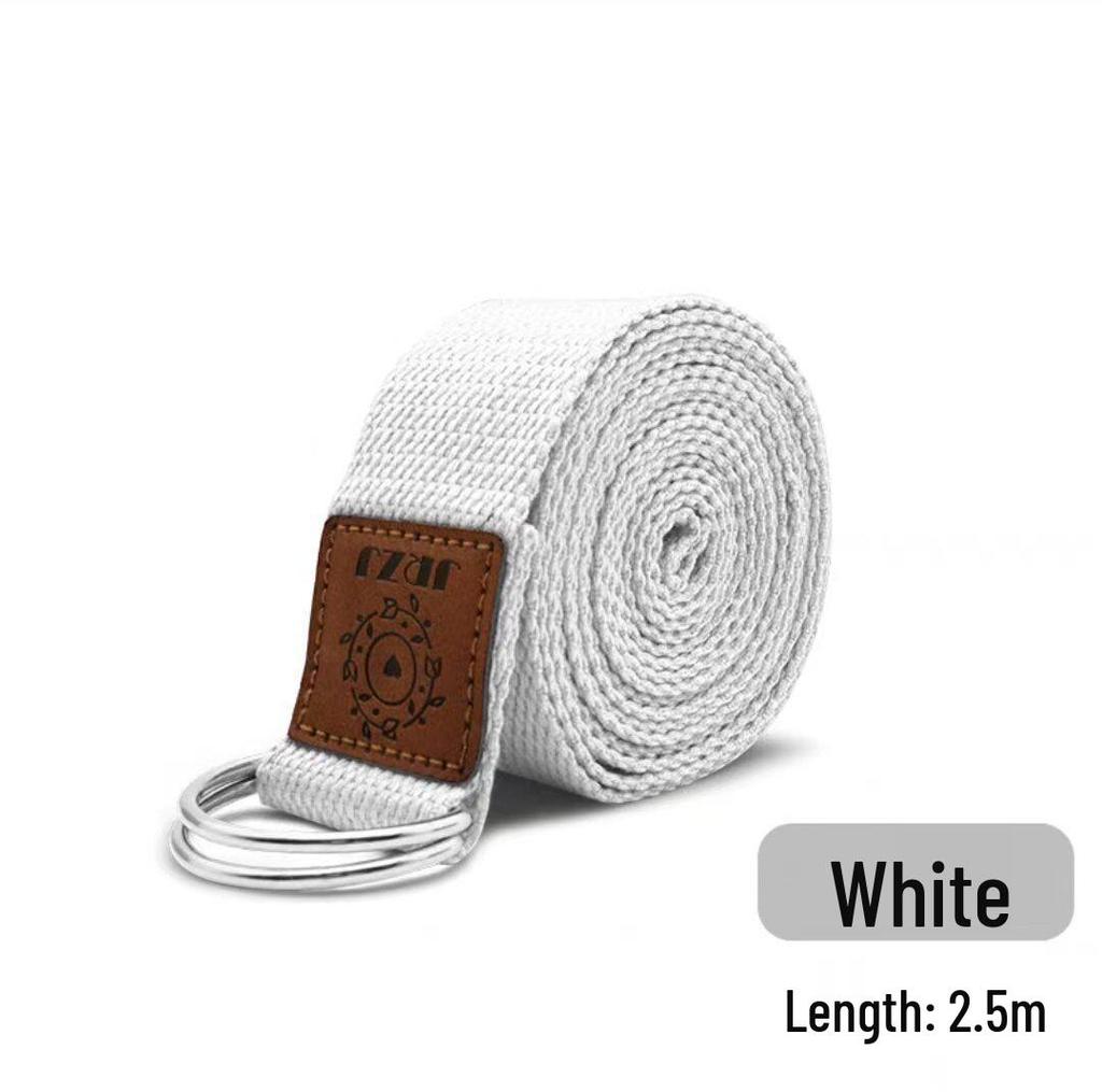 Ремень для растяжки без эластичности для вспомогательного удлинения в йоге Айенгара