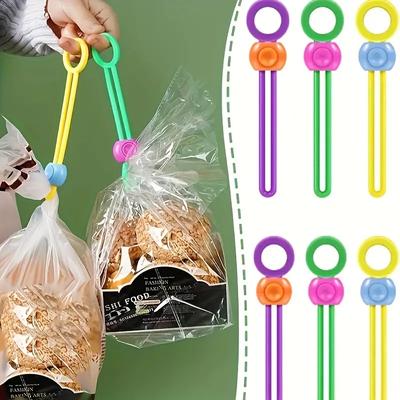 Новый 10/5/1PC силиконовый пищевой мешок уплотнительный ремень свежесть уплотнительный зажим регулируемые зажимы уплотнитель кабель для хранения данных кухонные гаджеты