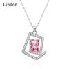 Lindon Women Necklace Pendant Copper Alloy Zircon Fashion Gift