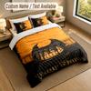 3Pcs Bedding Set Custom Name Text, 1 Sheet 2 Pillowcases Home Bed DecorBendy and the Ink Machine