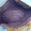 [Pre-Owned] Zipper Closure Logo Print Monogram Coated Canvas With Leather Trim Dumpling Bag - Excellent #KR431W