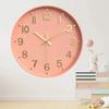 Бесшумные настенные часы для гостиной, простые и популярные модные настенные часы для дома, 3D цифровые 12 дюймов 30 см, цифровые настенные часы