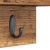 Wall Mounted Nightstand Reclaimed Wood Look 60 x 10.5 x 18 cm