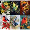 Новый 5D DIY алмазная живопись цветы птицы Алмазная вышивка животных вышивка крестиком полная круглая дрель домашний декор ручной подарок