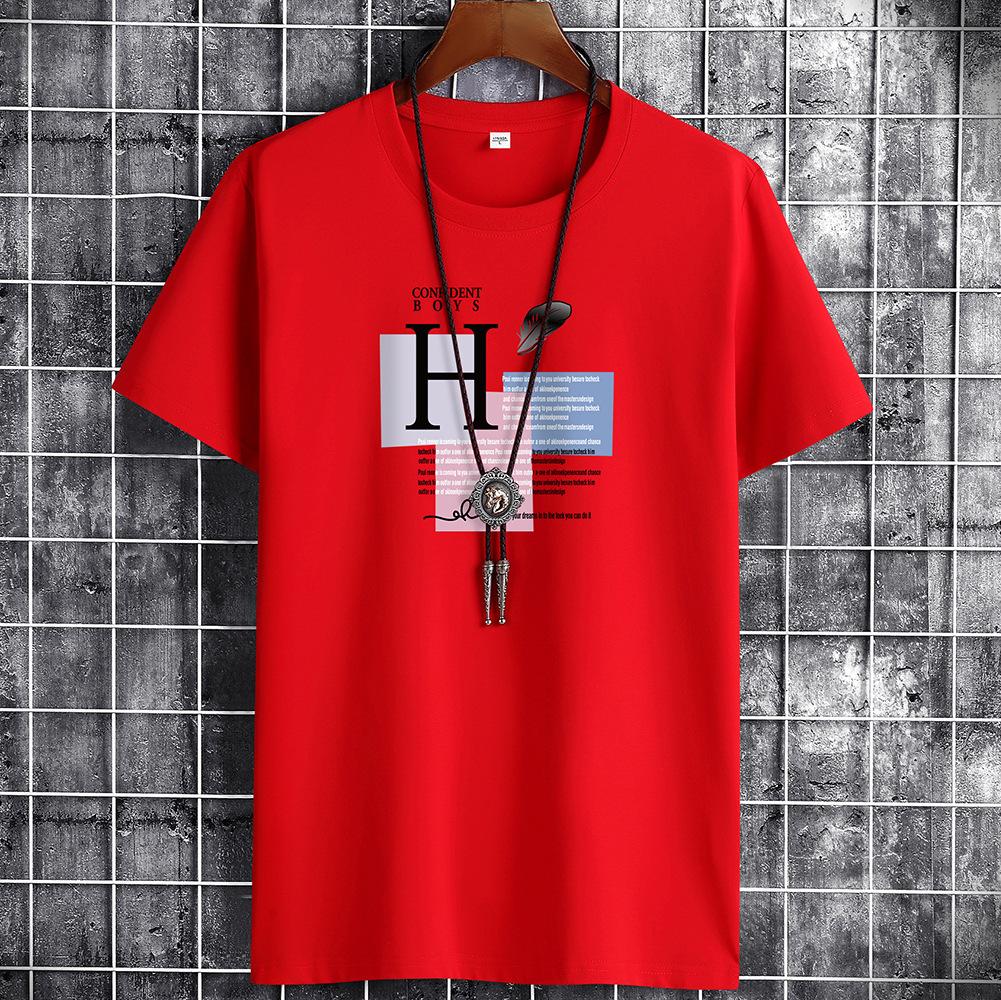 Спортивные футболки, топы, свободные футболки для мужчин, модные принты, мужские футболки с коротким рукавом, новинка лета, повседневные футболки для мужчин