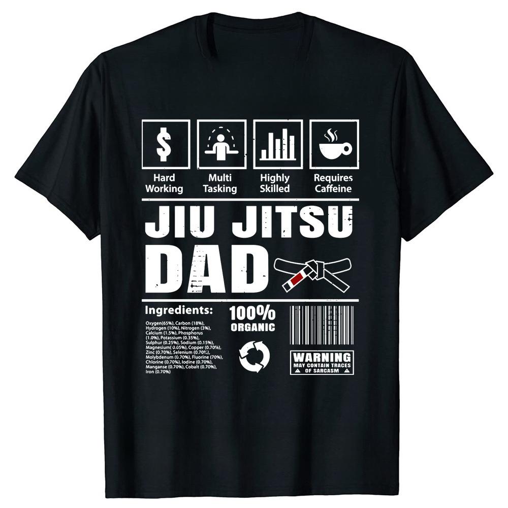 Jiu Jitsu Dad Definition Shirt for BJJ Jujitsu Gift New Arrival Group Tops Shirt Cotton Style Unisexs Clothing 2026 Summer T Shirt