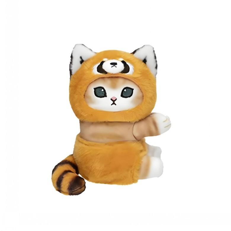 Плюшевая игрушка-кошка Мофусанд, наплечный зажим с мультяшным дизайном коалы и енота для декора детской комнаты