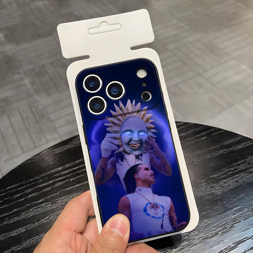 Чехол для телефона R-Rapper M-Matue 333 для IPhone 17 Air 16 E Pro Max 15 14 13 Mini 12 Pro 11 Max Plus Черный Мягкий