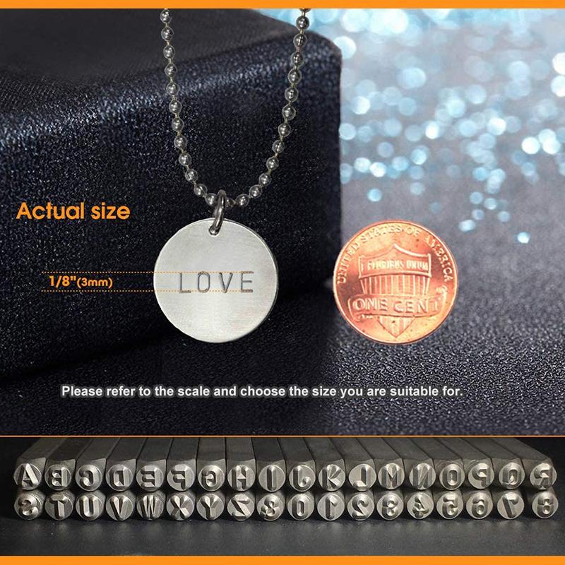 36 шт. Набор штампов с буквами и цифрами из нержавеющей стали, закаленный металл, инструмент для тиснения кожи ручной работы