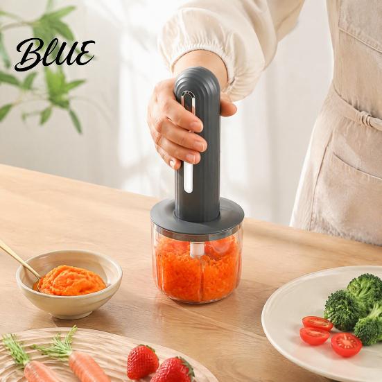 Маленький кухонный комбайн для дома Беспроводная мини-электрическая мясорубка Портативный перезаряжаемый ручной процессор Компактный кухонный прибор Съемный