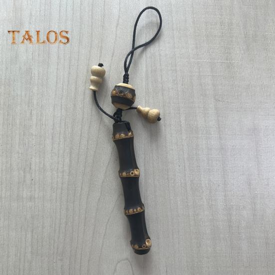 Подвеска из бамбука, модель «сделай сам», брелок в стиле ретро, модель A без шнурка, модель B с подвеской в виде тыквы