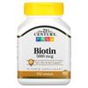 Biotin, 5,000Mcg, 110 Capsules