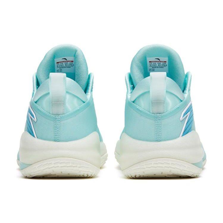 Anta Баскетбольные кроссовки Cement Bubble 3 Mint Bubble с нескользящей подошвой, износостойкие, классные синие мужские баскетбольные кроссовки 112321604-2