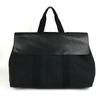 Валпараисо GM Дорожная сумка Сумка-тоут Сумка-даффл с клапаном Кожа/Канва Черный