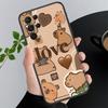 Phone Case For Samsung A17 A55 A16 A56 A35 A15 A53 A54 A33 A34 A25 A05S A52 A52S A07 A26 A06 Cute Fun capybara