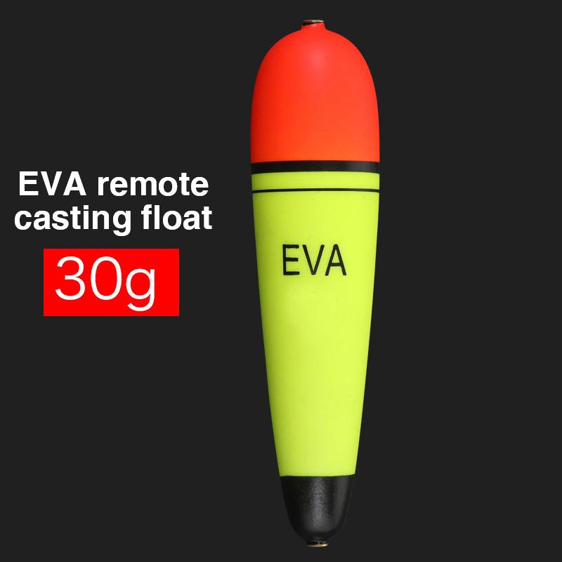 Поплавок для рыбалки Zhongtongji из ЭВА Zhongtonghai Pole, привлекающий внимание поплавок для дальних дистанций, большой объект, большая голова, скользящий поплавок для ловли морского окуня