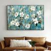 Современная абстрактная картина маслом, эстамп, дерево, цветок, художественный плакат и эстамп, украшение для гостиной, дома, стены