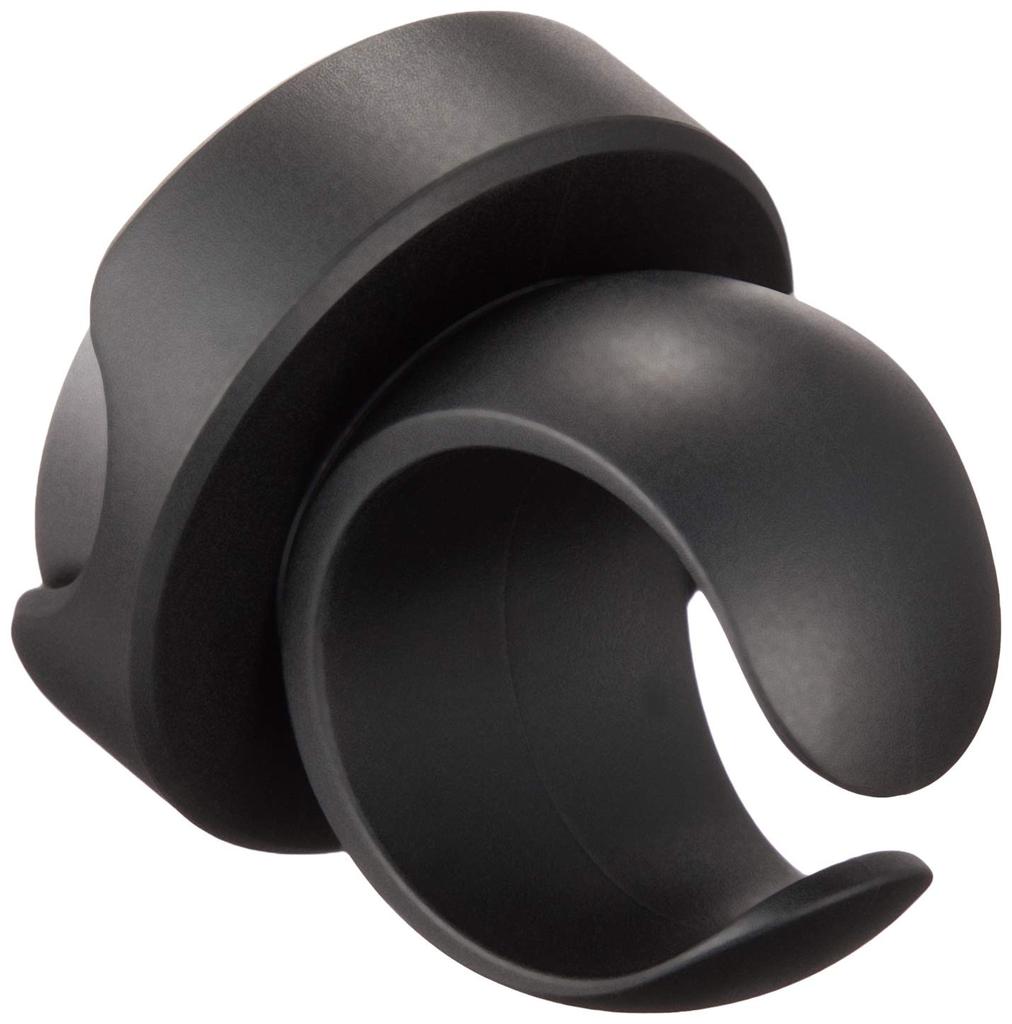 ELECOM Мультимедийный пульт дистанционного управления Bluetooth Wireless [Включая управление музыкой и функцию затвора HandCamera] Автомобильный держатель на руль, черный LAT-RC01BK