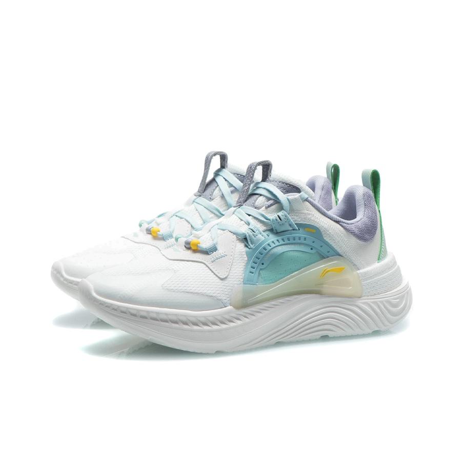 Li Ning Starfire Fabric Синтетическая кожа Спортивные амортизирующие Нескользящие Износостойкие Дышащие Легкие Низкие Повседневные Туфли AGLR092-4