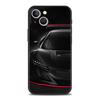 Крутой спортивный черный автомобильный чехол для iPhone 16 15 14 13 12 Pro Max XR XS 11 7 8 Plus противоударный силиконовый мягкий чехол Capas