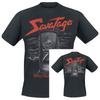 Новая хлопковая футболка Savatage для группы, унисекс, летняя, с коротким рукавом, модный бренд, футболка, роскошная, повседневная, винтажная