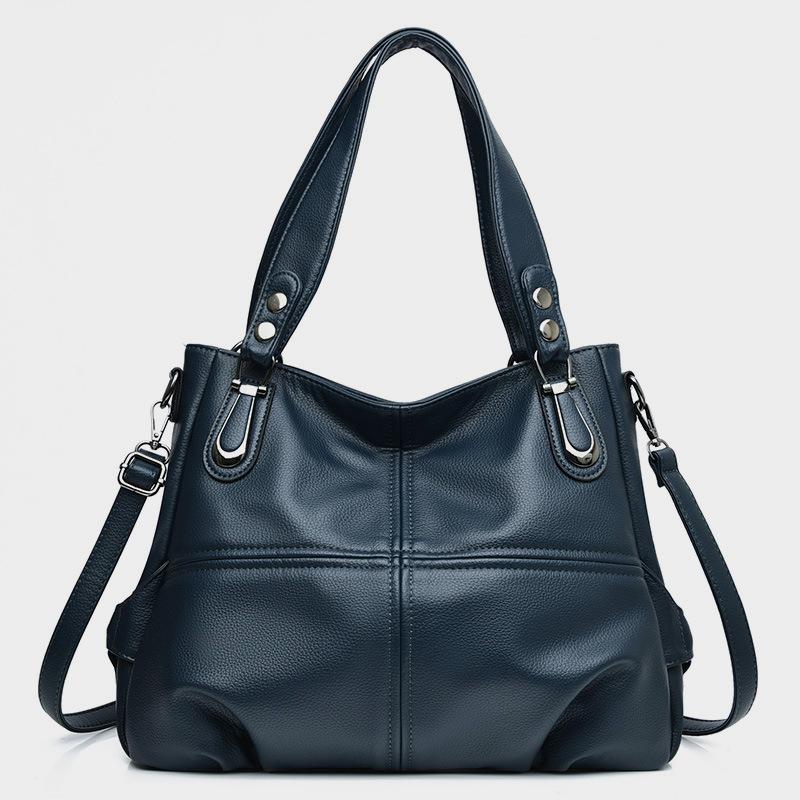 Retro women's shoulder bag new casual large-capacity portable tote bag versatile practical commuter messenger bag