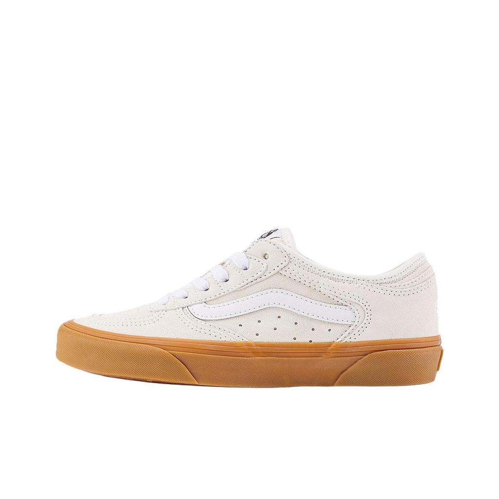 Vans Rowley Classic Fashion Comfortable Low Top Skate Shoes Unisex Sneakers Off-White VN000EDUCD3