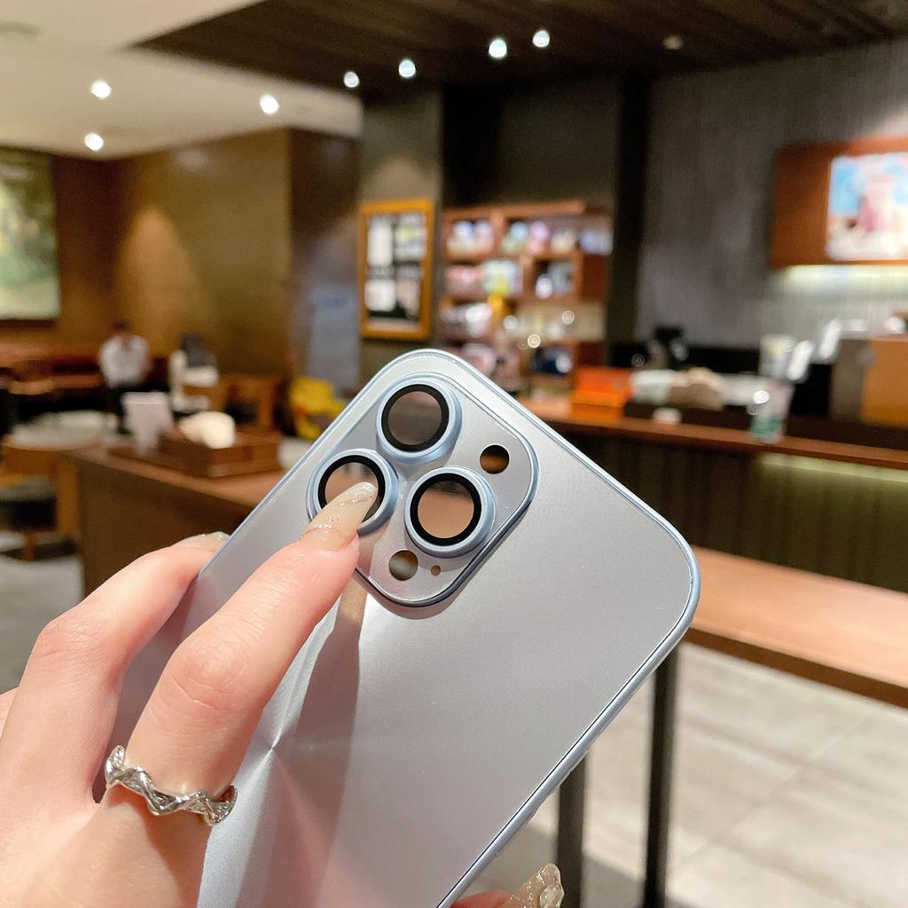 Защитный чехол для лазерных линз для iPhone 15 14 13 12 11 Pro Max, роскошный чехол Laser Aurora, цветной чехол для iPhone 14 Promax