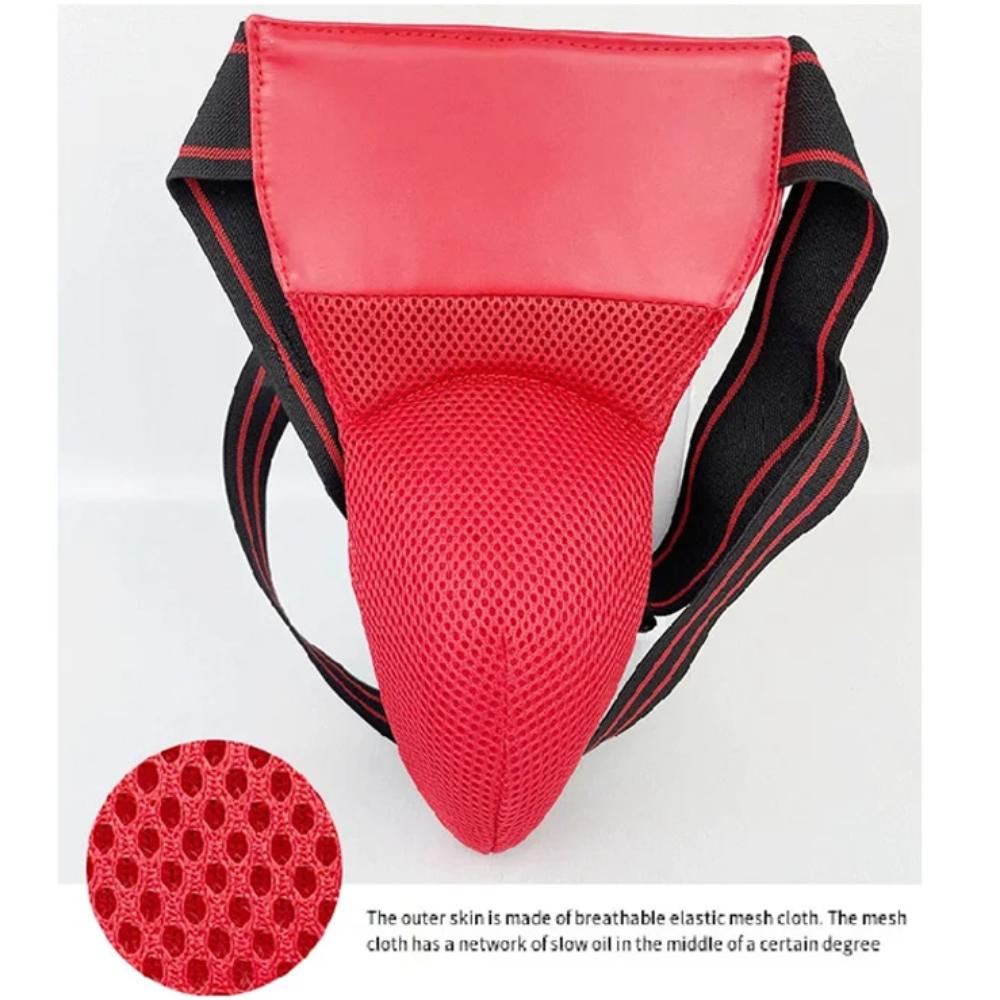 Adjustable Groin Protector Cup Groin Guard Boxing Protection Jockstrap Crotch Protector Sports Gym
