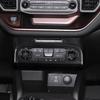 Car Carbon Fiber Center Console AC Switch Panel Sticker Decal Trim Cover Interior Decoration For Ford Bronco Sport    2024 2025 Accessories