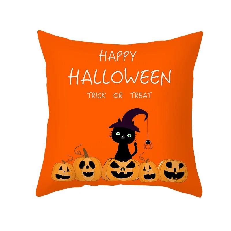 Taie d'Oreiller Theme Halloween, Voiture Fantôme, Horreur, Бюро, Салон, Канапе