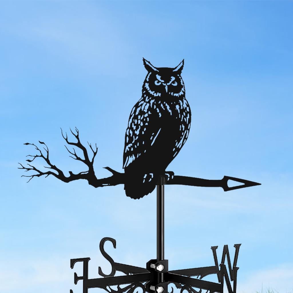 Креативный флюгер для украшения улицы Украшение крыши Флюгер для крыши Садовое украшение Устойчивый к погодным условиям металл