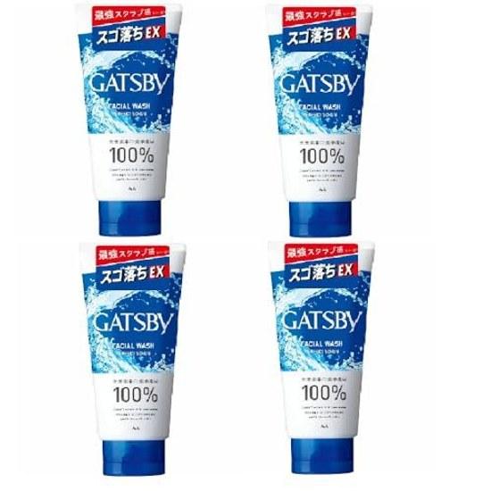 Gatsby Гель для умывания Perfect Scrub 130 г 4 штуки