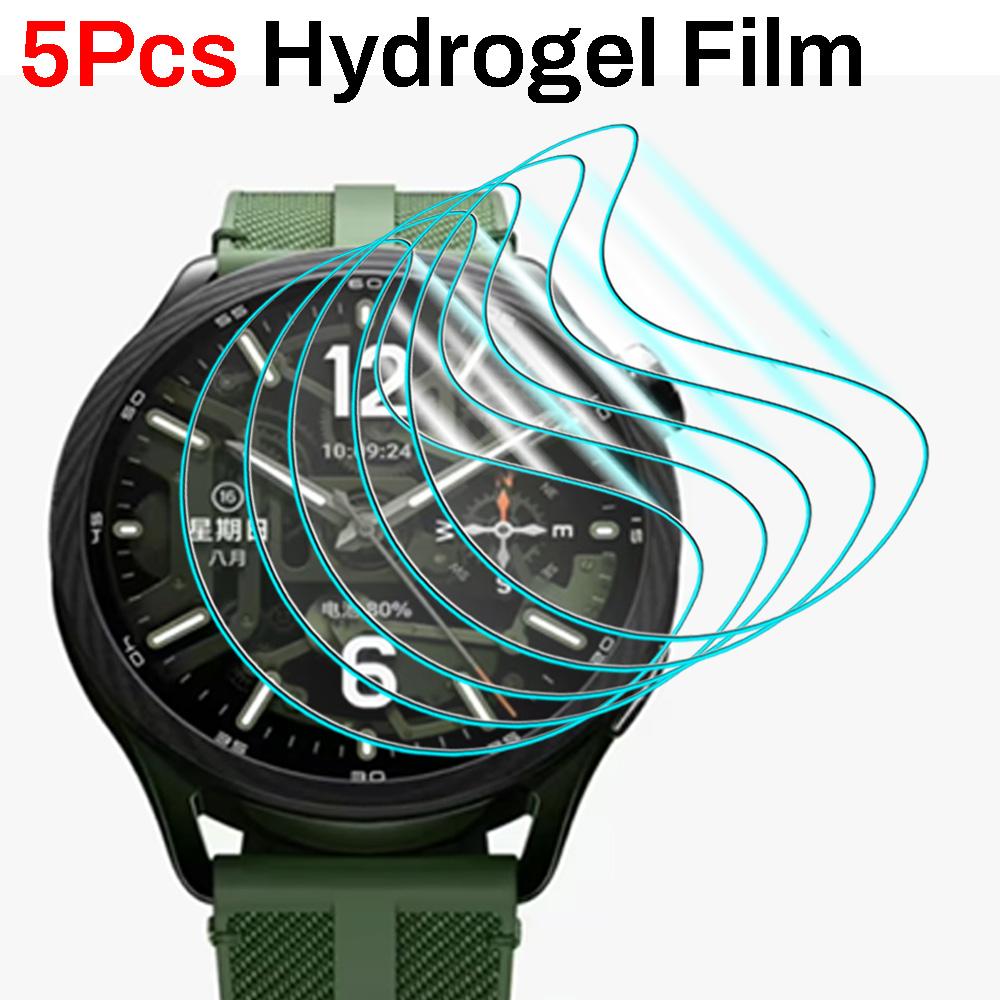 Для Xiaomi Watch S5 HD Полное покрытие Защитная пленка для экрана 3D Изогнутый Защитная пленка Гидрогелевая для Xiaomi Watch S5