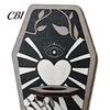 Dark Academia Home Decor Wooden Halloween Decorations, Plant Propagation Station Wall Hanging, Gothic Haunted House Party Supplies Coffin-Shaped Test