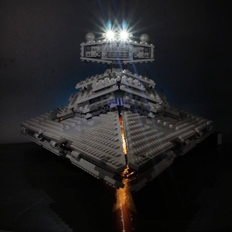 EASYLITE LED Light Set For Star War The Imperial Super Destroyer 75055 DIY Toys Blocks Not Include Model