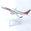 Миниатюрные самолеты 16 см Korea T WAY Airways B737 Модель Сплав Металл Авиационный самолет С шасси Литой 1/400 Масштаб Дисплей