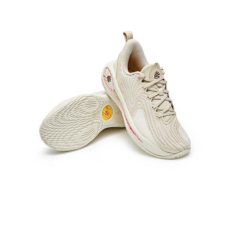 Under Armour Баскетбольные кроссовки Curry Flow 12 Low top Детские Бежевые Унисекс 3028505-280