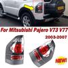 Левый правый задний фонарь стоп-сигнал противотуманная фара для Mitsubishi Pajero V73 V77 2003 2004 2005 2006 2007 Сборка заднего фонаря