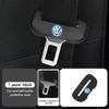 Valve Stems Caps Car Seat Belt Buckle Protector Scratch Resistant Accessories For Volkswagen VW Golf 4 5 6 7 Polo Jetta Sagitar zg2