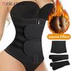 Waist Trainer Corset Cincher Body Shaper Detachable Trimmer Belt Weight Loss Tummy Control Modeling Straps Workout Sweat Girdle