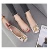 Fashion 2024 New Ballerina Ladies Slip-on Shoes Women Spring Fashion Ballet Flats Square Toe Patent Leather Shoe Loafers Women Red