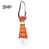 Christmas Tie for Adults Kids Adjustable Glitter Necktie, Non-woven Fabric Holiday Dress Up Costume Necktie with Elastic Band Accessories, Sparkling