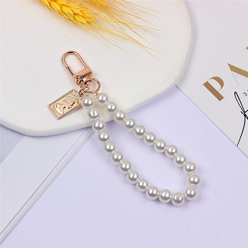 Сплав подвеска жемчуг телефон шнурок чехол для наушников брелок студенческая сумка украшение