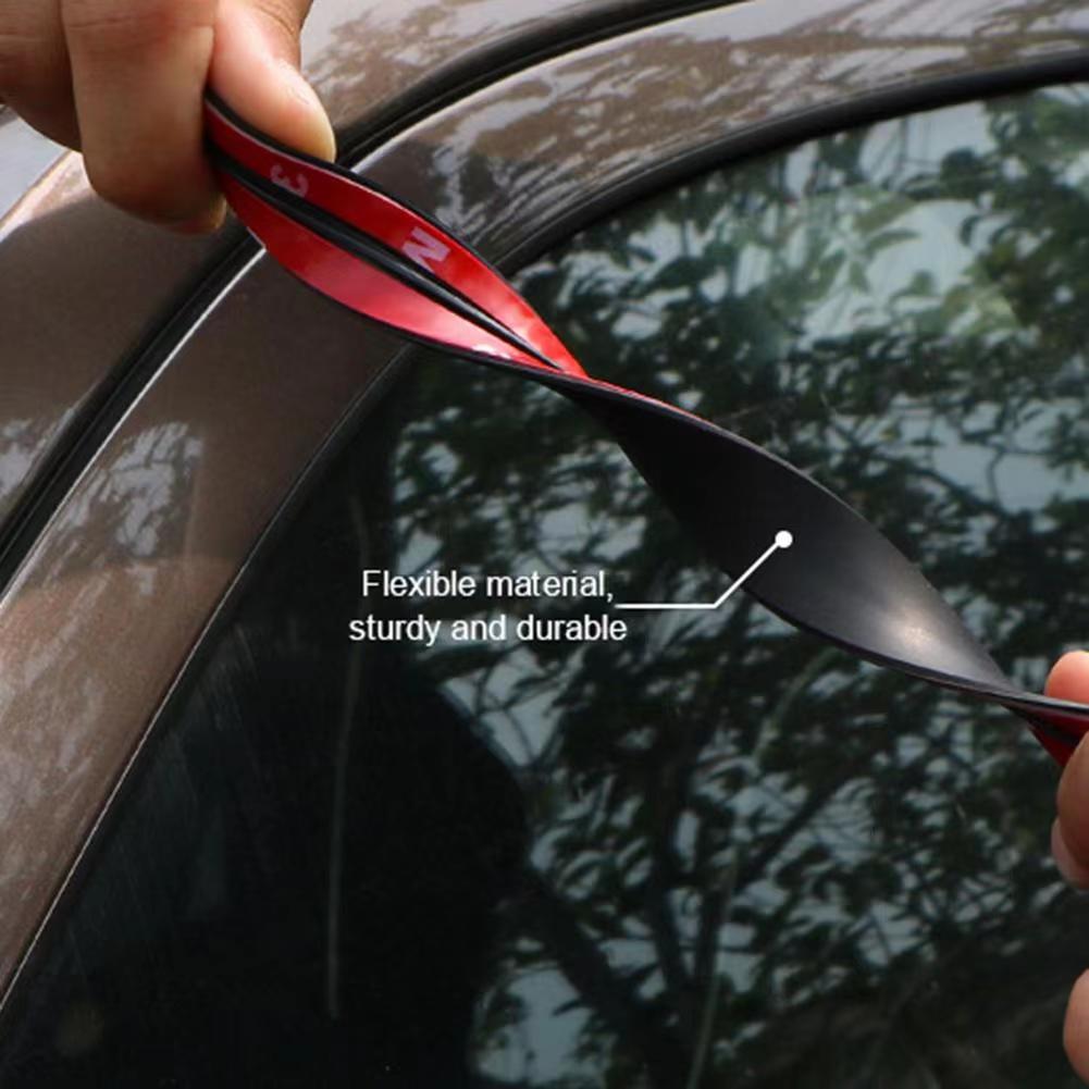 Car Seals Edge Sealing Strips Rubber Auto Roof Windshield Car Sealant Protector Strip Window Seals Noise Insulation Soundproof