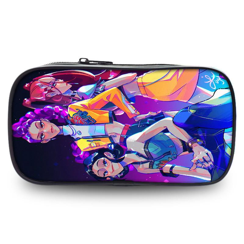 Пенал Kpop Demon Hunter Girls из Оксфордской Ткани для Студентов и Коллекционеров