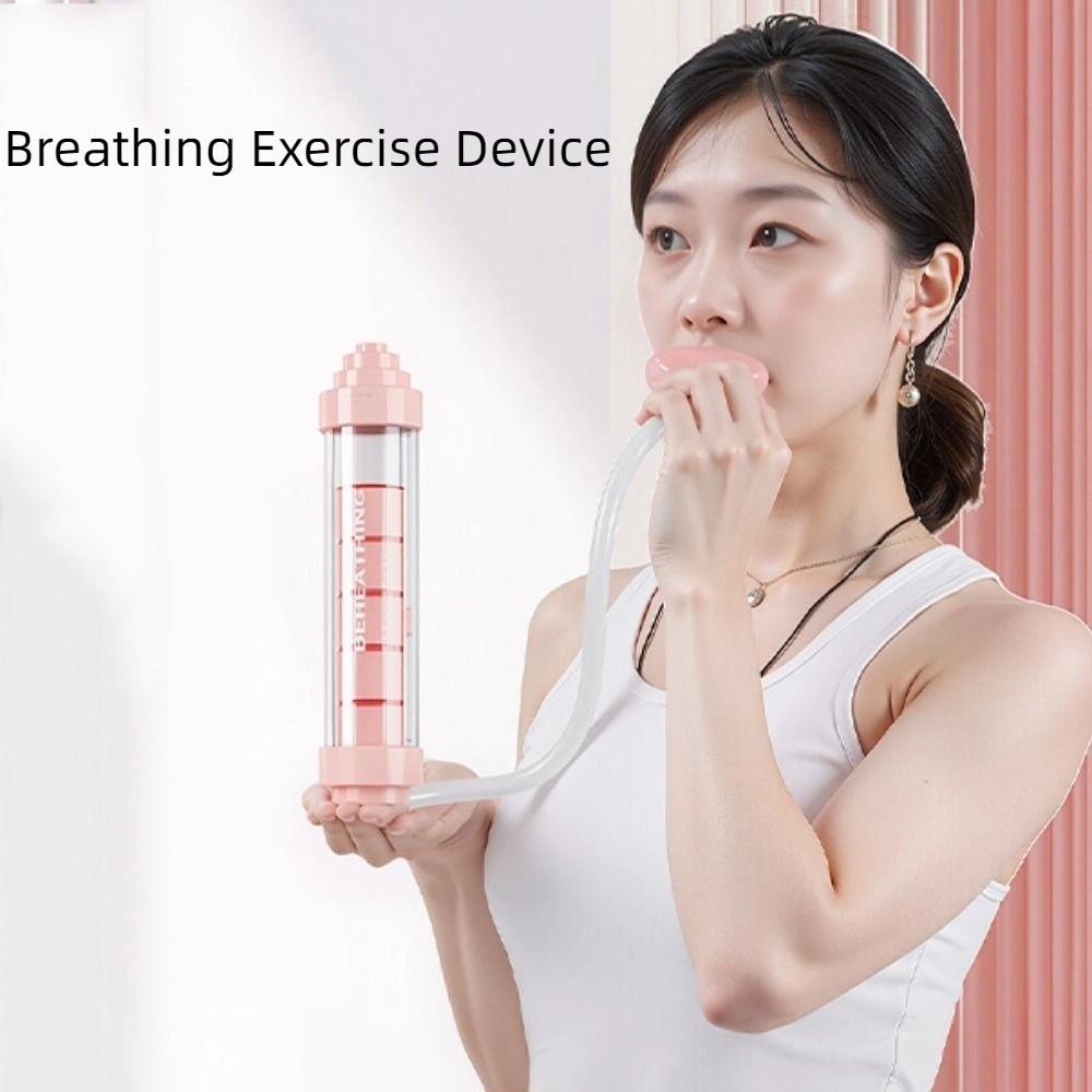 Muscle Trainer Breathing Exercise Device Lung Respirator Deep Breathing Trainer Beginners